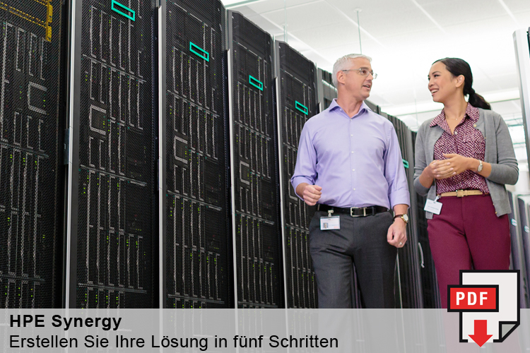 Erstellen Sie Ihre HPE Synergy-Lösung in fünf Schritten