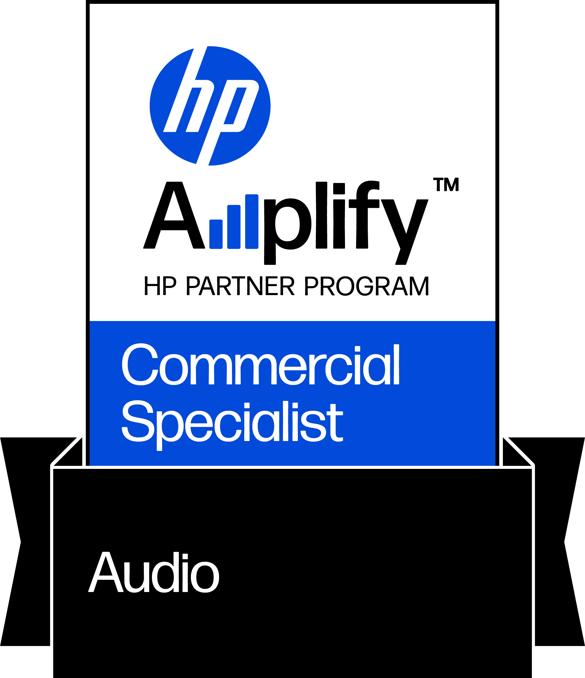HP Amplify Partner Programm Commercial Specialist Audio