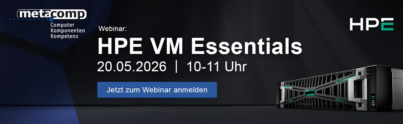 Webinar: HPE VM Essentials Webinar: HPE VM Essentials
