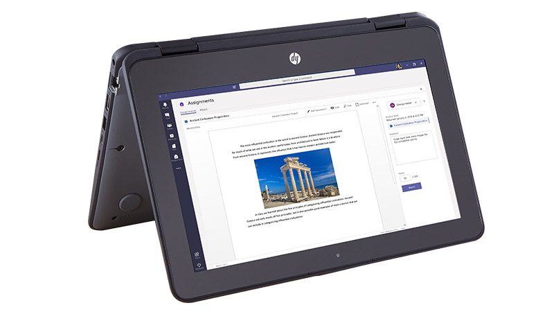 Microsoft Teams - Auf HP Convertible