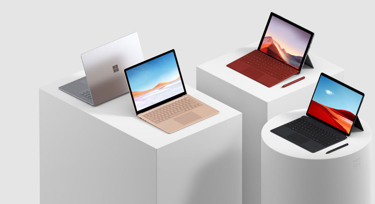 Mircosoft Surface Familie 2020