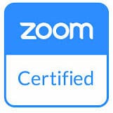 Zoom Certified Badge Zoom Certified Badge