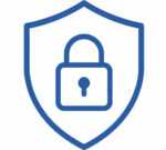 CyberSecurity Icon – IT-Sicherheit und Schutz sensibler Daten