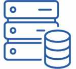 Server und Storage Icon – leistungsstarke Server und Datenspeicherung