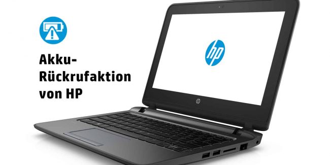 HP Akku Rückruf